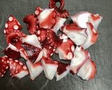 茹でだこのみょうが酢味噌和え作り方1写真