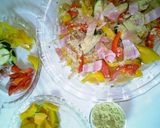 ヘルシー重ね焼き・カレー味（夏野菜）作り方6写真