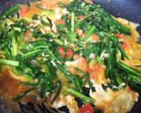 トマトニラ玉作り方6写真