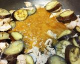 豚肉なす味噌炒め。作り方5写真