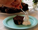 こおろぎ&1本ごぼうの米粉チョコケーキ作り方14写真
