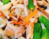 冷蔵庫一掃！簡単！ボリューム！焼ビーフン作り方4写真