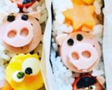 アニメ トイストーリー おにぎらず作り方6写真