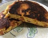 ホットケーキでお好み焼き風、蒸しパン風作り方7写真