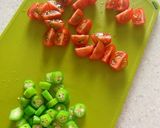 夏野菜でぶっかけそうめん作り方5写真