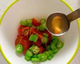夏野菜でぶっかけそうめん作り方6写真