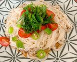 夏野菜でぶっかけそうめん作り方12写真