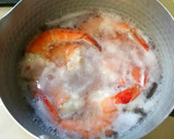海老とキュウリと青シソの酢の物作り方4写真