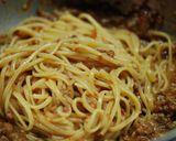 ミートソースの焼きスパゲッティ作り方3写真