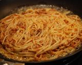 ミートソースの焼きスパゲッティ作り方4写真