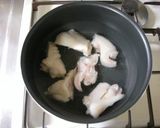 豚足の赤ワイン煮（ハヤシライス風味）作り方2写真