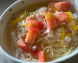冷製スープパスタ　みんと風作り方9写真