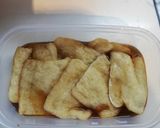 タッパー&レンチンでお稲荷さんの皮作り作り方3写真