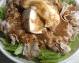 夏の一皿！寄せ豆腐と豚しゃぶのサラダ作り方5写真