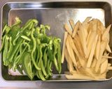 鶏むね肉とじゃがいもの青椒肉絲風作り方2写真