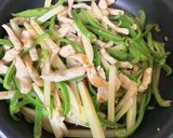 鶏むね肉とじゃがいもの青椒肉絲風作り方15写真