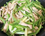 鶏むね肉とじゃがいもの青椒肉絲風作り方14写真