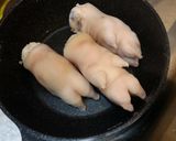 豚足の醤油煮作り方4写真