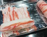 【串にさしたらお祭り気分】肉巻きおにぎり作り方2写真