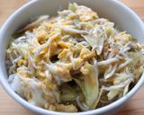 簡単♪美味♪茗荷入りトロトロ卵かけご飯作り方7写真
