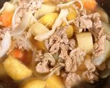 さつまいも入り肉じゃが☆*°作り方3写真