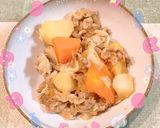 さつまいも入り肉じゃが☆*°作り方6写真