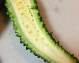 超簡単！ぽりぽり食感！ゴーヤの甘辛漬け作り方2写真