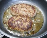 再現！ガストのハンバーグ作り方4写真