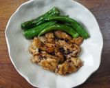 鶏肉と万願寺唐辛子の炒め煮作り方6写真