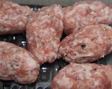 豚の切り落し肉で皮なしウィンナー作り方5写真