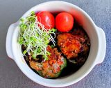 餃子の具でピーマンの肉詰め作り方11写真