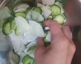 大根ときゅうりのごま酢和え作り方1写真