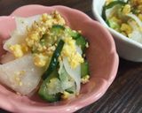 大根ときゅうりのごま酢和え作り方5写真