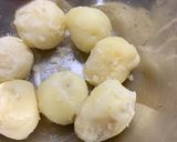 おかずになるピリ辛味噌だれ梨ポテサラ作り方12写真