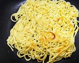 ある物で作る瓦そば風？焼きそば作り方4写真