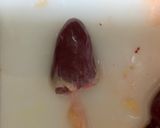【砂糖不使用】鳥もつ煮作り方2写真