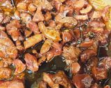 甘辛！美味！ 山梨B級グルメ 甲府鳥もつ作り方24写真