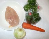 鶏肉のケチャップ炒め♪簡単作り方1写真