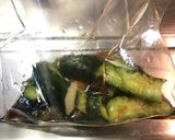 叩き胡瓜のスタミナ漬け作り方5写真