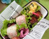 高校1年女子お弁当♡2020.08.02作り方1写真