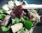 なすとピーマンの胡麻みそ炒め作り方4写真