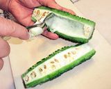 全然苦くないゴーヤチャンプル(夏野菜入)作り方1写真
