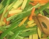 福耳唐辛子とグランドペチカの野菜きんぴら作り方7写真