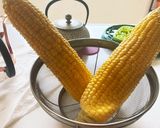 とうもろこし と ホタテの炊き込みご飯作り方1写真