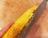 とうもろこし と ホタテの炊き込みご飯作り方4写真