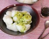 みりんシロップで食べる!牛乳わらびもち作り方9写真
