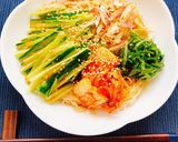 ラー油で簡単！ピリ辛☆冷やし坦々素麺作り方4写真