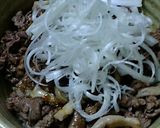 簡単！！ステーキ？な丼ぶり♪作り方3写真