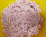 ジャガイモ厚揚でかさまし煮込みハンバーグ作り方2写真