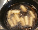 長いもとソーセージの揚げ絡め作り方3写真